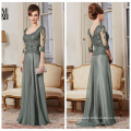 new fashion casual long sleeve lace beaded sequin evening dress